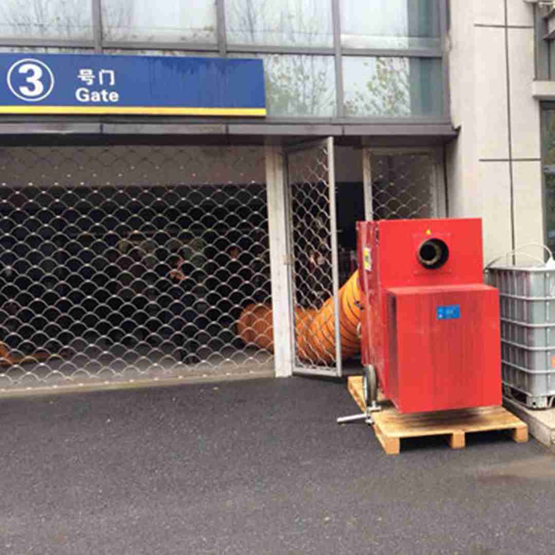 大型場(chǎng)館 加熱供暖  永備熱風(fēng)機(jī) Helios200C燃油間燃熱風(fēng)機(jī)