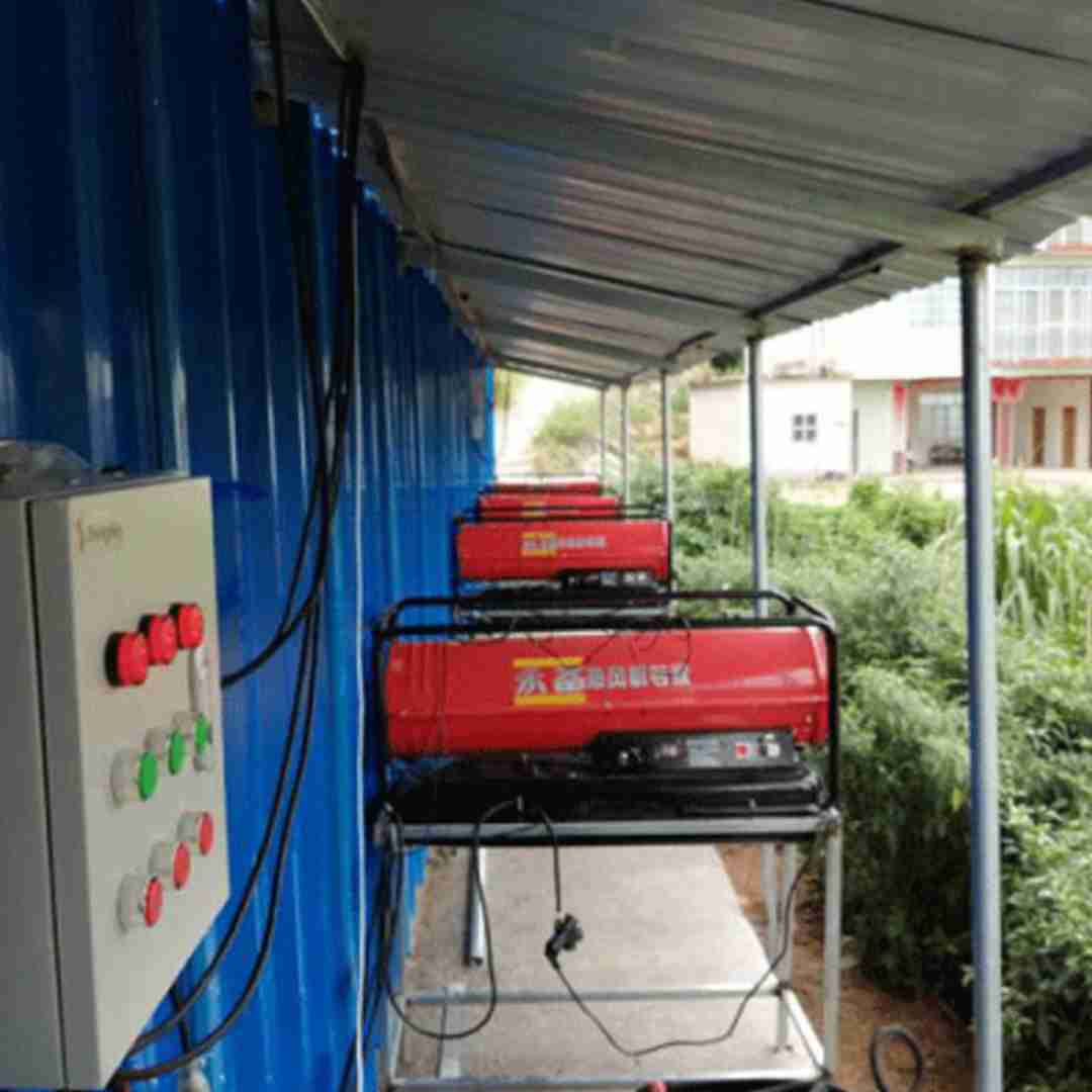 養(yǎng)殖場(chǎng)高溫加熱 消毒烘干 永備熱風(fēng)機(jī)燃油熱風(fēng)機(jī) DH70G